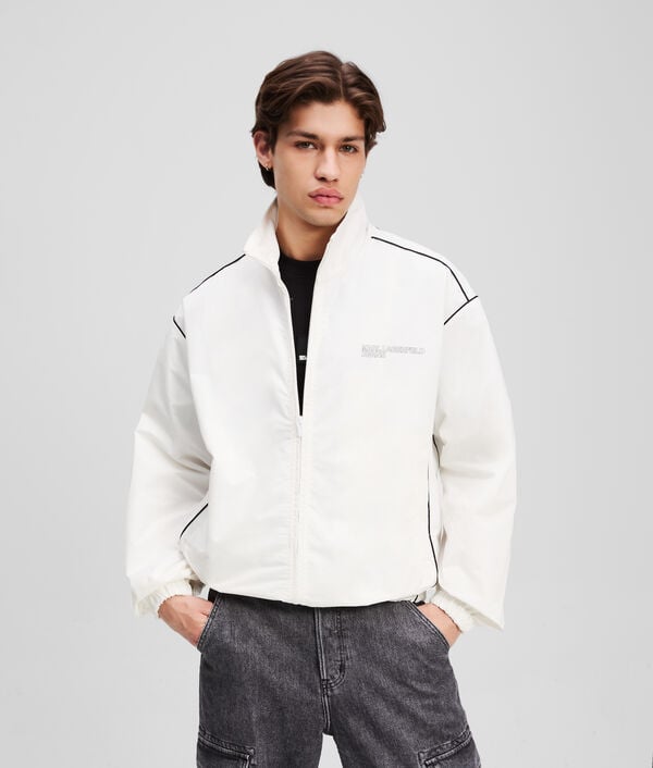 Karl Lagerfeld VESTE À PASSEPOIL AVEC LOGO KLJ