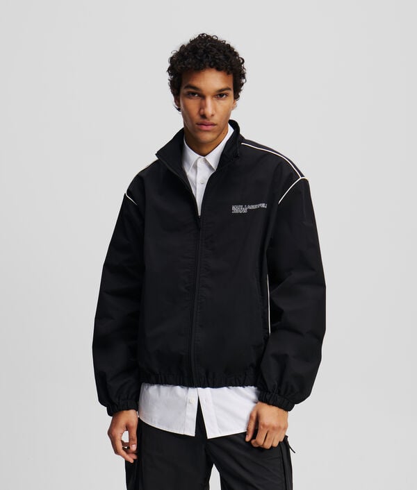 Karl Lagerfeld VESTE À PASSEPOIL AVEC LOGO KLJ