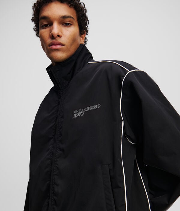 Karl Lagerfeld VESTE À PASSEPOIL AVEC LOGO KLJ