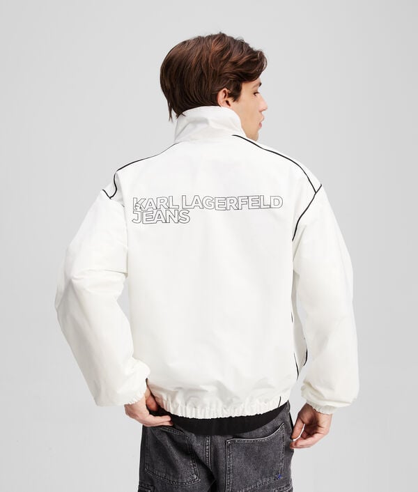 karl lagerfeld VESTE À PASSEPOIL AVEC LOGO KLJ