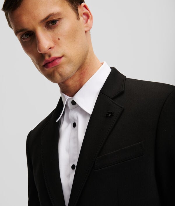 Karl Lagerfeld VESTE AJUSTÉE EN PUNTO