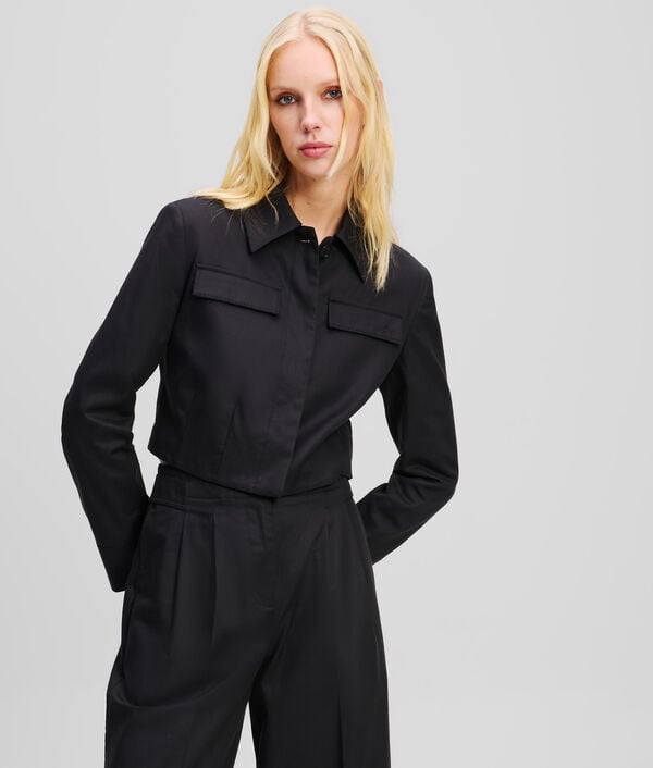 karl lagerfeld VESTE BLOUSON COURTE