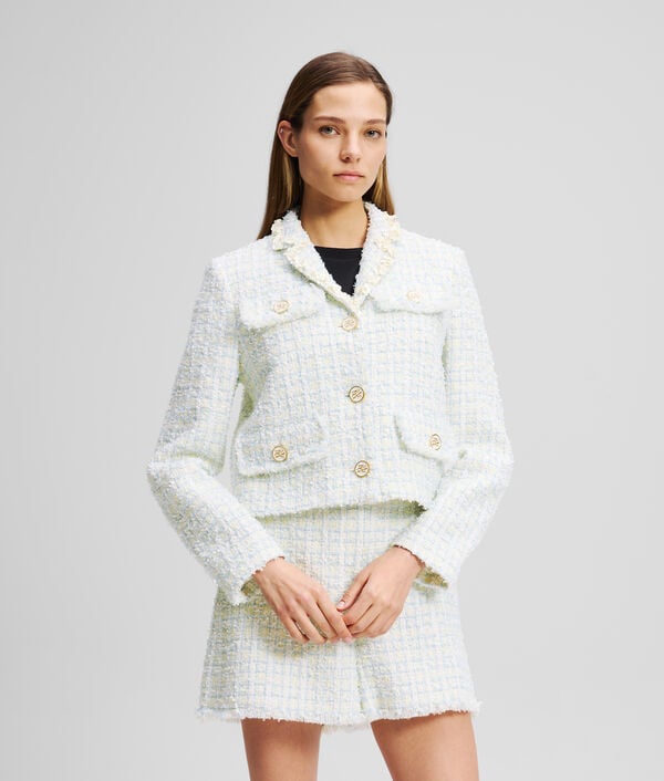 karl lagerfeld VESTE BOUCLETTE KARL ESSENTIAL