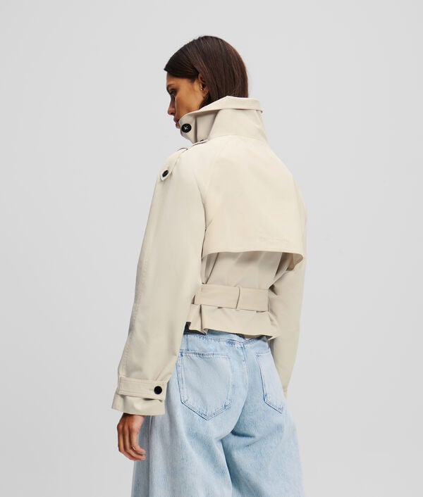 Karl Lagerfeld VESTE COURTE EN SERGÉ DE COTON