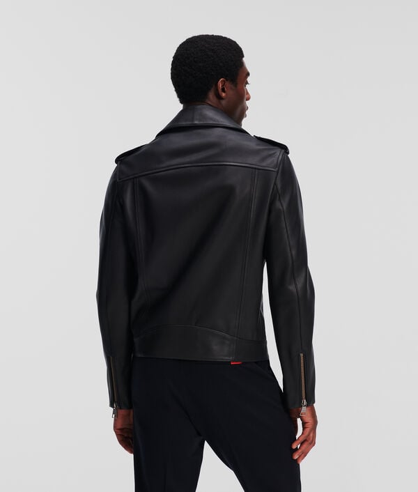 Karl Lagerfeld VESTE DE MOTARD EN CUIR