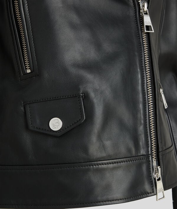 Karl Lagerfeld VESTE DE MOTARD EN CUIR