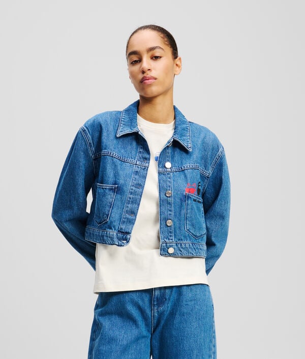 karl lagerfeld VESTE DENIM IKON