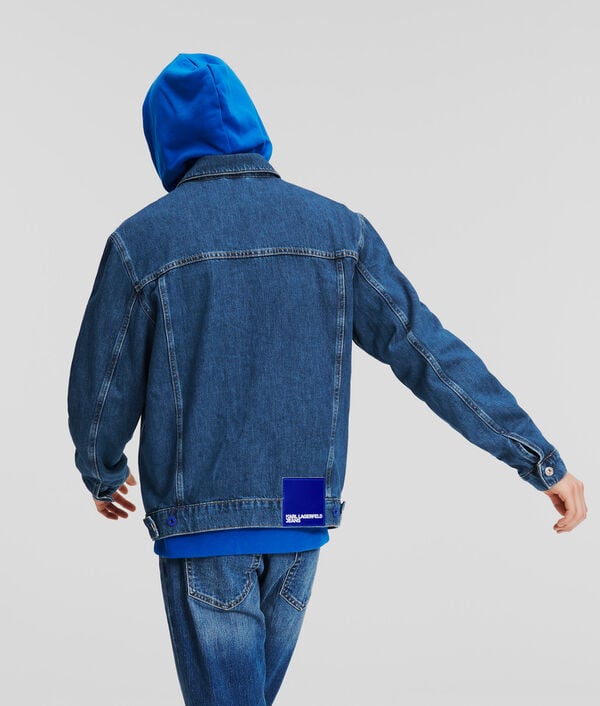 Karl Lagerfeld VESTE EN JEAN COUPE DROITE KLJ