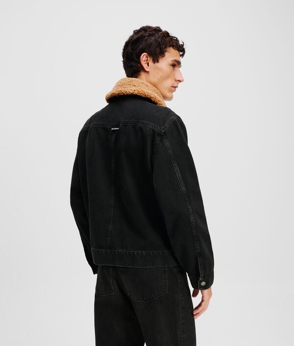 Karl Lagerfeld VESTE EN JEAN KL MONOGRAM