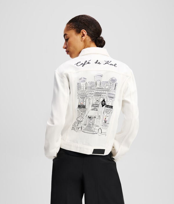 karl lagerfeld VESTE EN JEAN KL X JORGE PARRA