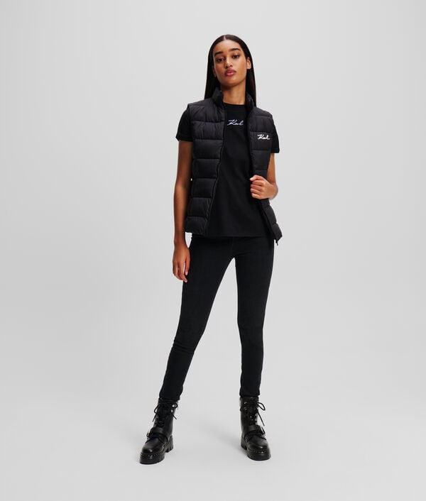 Karl Lagerfeld KARL SIGNATURE GILET MATELASSÉ ULTRA-LÉGER