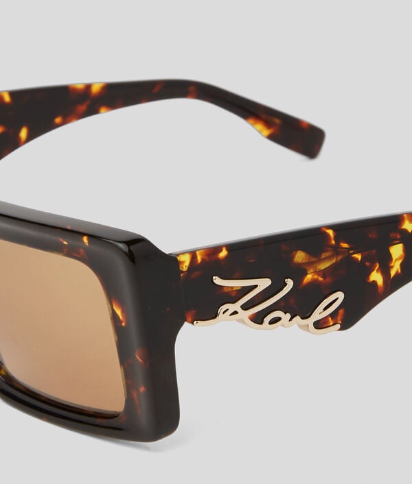 Karl Lagerfeld LUNETTES DE SOLEIL AVEC LOGO DÉCOUPÉ KARL SIGNATURE