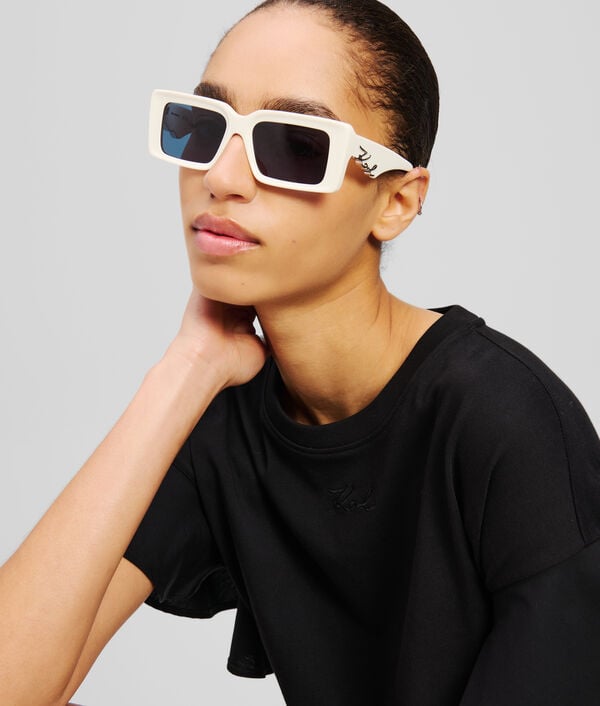 Karl Lagerfeld LUNETTES DE SOLEIL AVEC LOGO DÉCOUPÉ KARL SIGNATURE