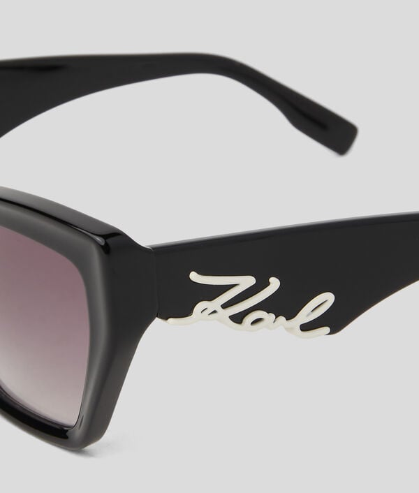 Karl Lagerfeld LUNETTES DE SOLEIL AVEC LOGO DÉCOUPÉ KARL SIGNATURE