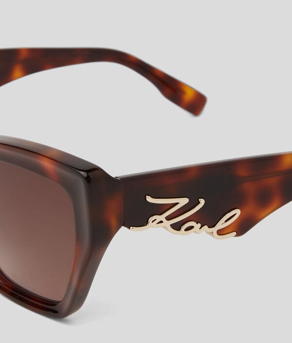 Karl Lagerfeld LUNETTES DE SOLEIL AVEC LOGO DÉCOUPÉ KARL SIGNATURE