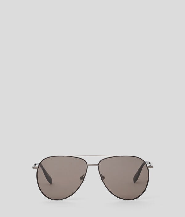 karl lagerfeld LUNETTES DE SOLEIL AVIATEUR AVEC LOGO KARL