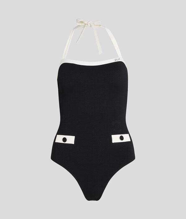Karl Lagerfeld MAILLOT DE BAIN MONOCHROME K/SIGNATURE