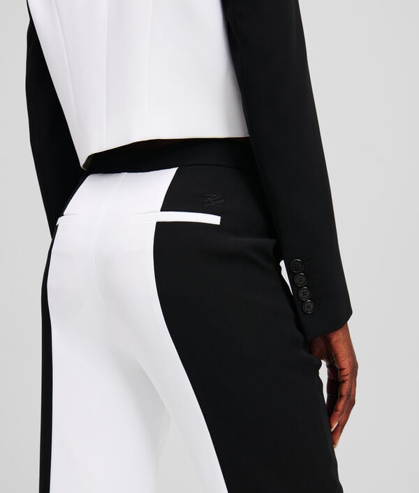 Karl Lagerfeld PANTALON CIGARETTE À BLOCS DE COULEURS