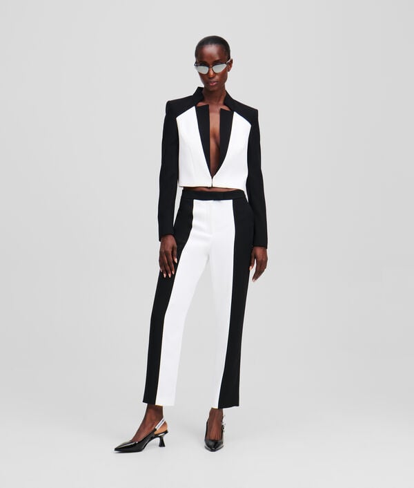 Karl Lagerfeld PANTALON CIGARETTE À BLOCS DE COULEURS