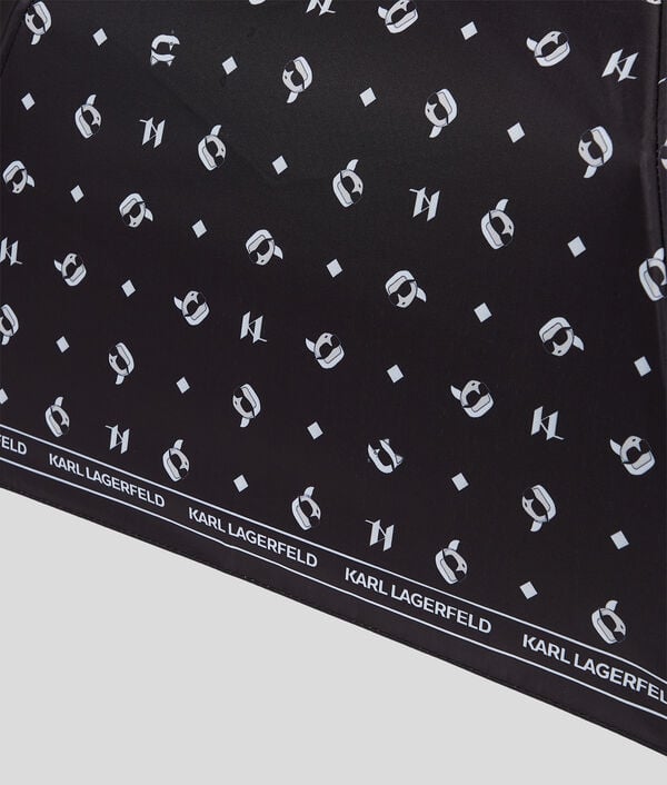 Karl Lagerfeld PARAPLUIE AVEC IMPRIMÉ FAÇON ALL-OVER IKON