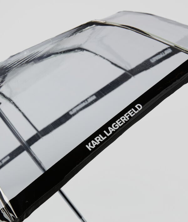 Karl Lagerfeld PARAPLUIE TRANSPARENT AVEC LOGO KARL
