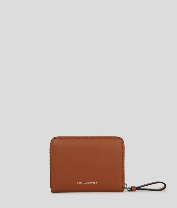 Karl Lagerfeld PETIT PORTEFEUILLE ZIPPÉ PERFORÉ K/CIRCLE