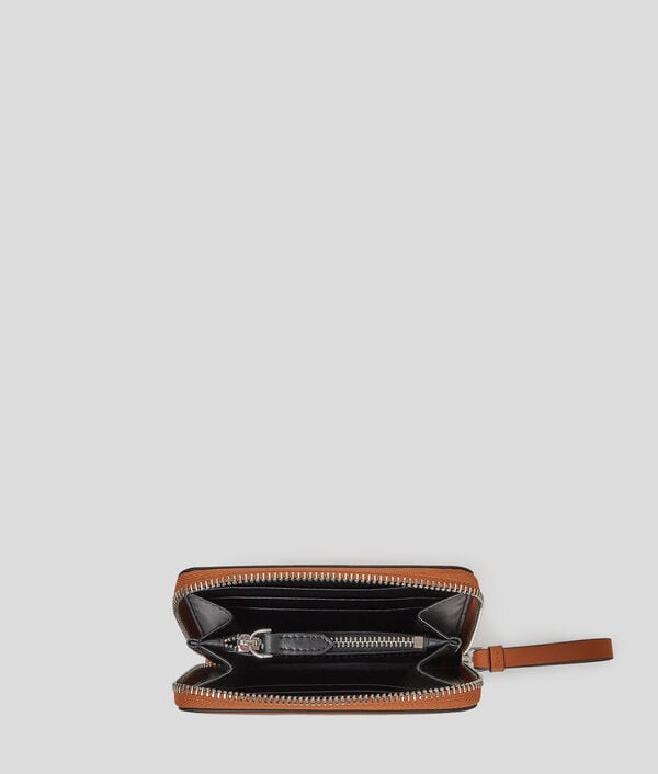 Karl Lagerfeld PETIT PORTEFEUILLE ZIPPÉ PERFORÉ K/CIRCLE