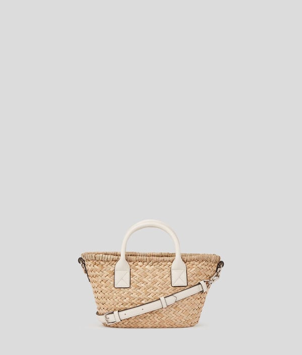 Karl Lagerfeld PETIT SAC CABAS EN RAPHIA K/SIGNATURE