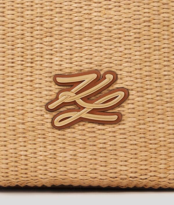 Karl Lagerfeld PETIT SAC SEAU EN RAPHIA K/AUTOGRAPH