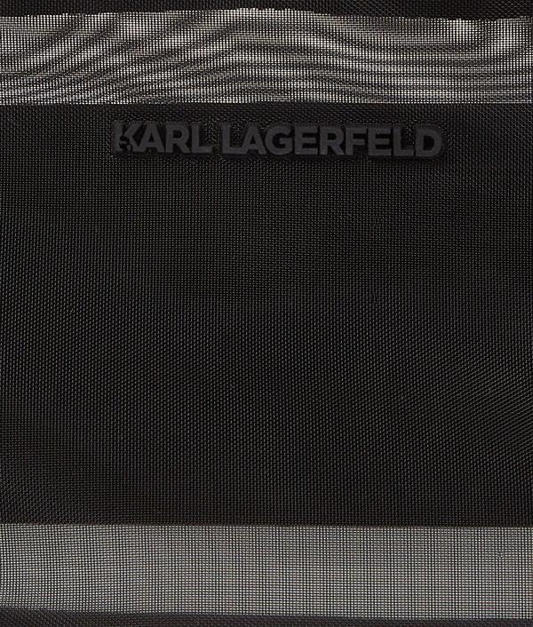 Karl Lagerfeld POCHETTE DE PLAGE EN MESH AVEC LOGO KARL
