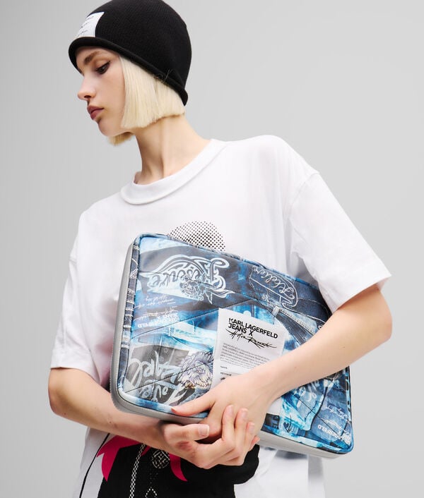 Karl Lagerfeld POCHETTE POUR ORDINATEUR PORTABLE KLJ X ATELIER RESERVÉ