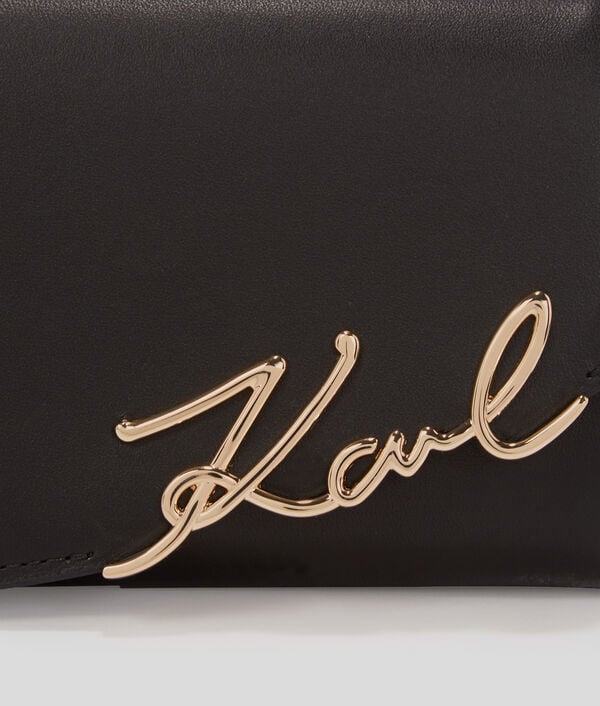 Karl Lagerfeld PORTEFEUILLE À BANDOULIÈRE K/SIGNATURE
