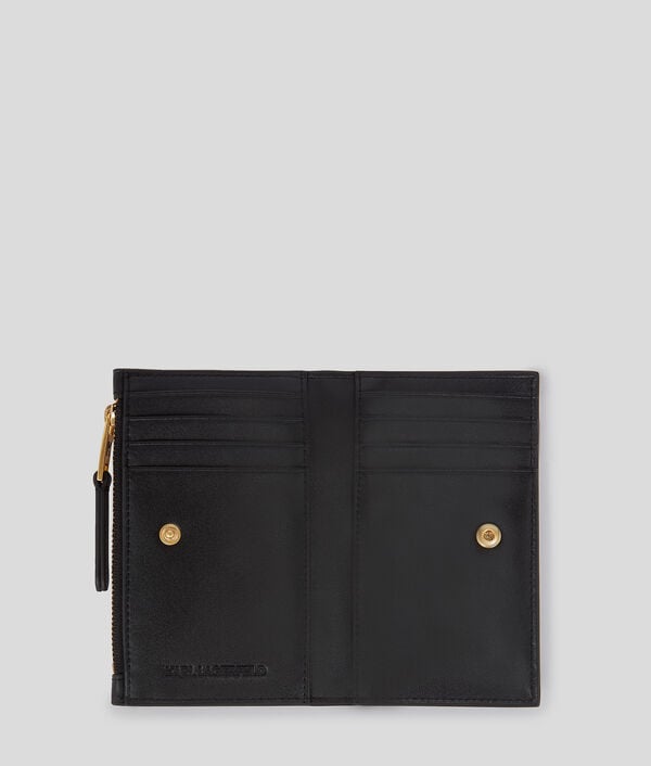 Karl Lagerfeld PORTEFEUILLE À DEUX VOLETS MINCE K/SIGNATURE