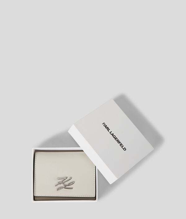 Karl Lagerfeld PORTEFEUILLE À TROIS VOLETS K/AUTOGRAPH