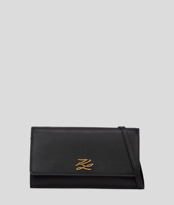 karl lagerfeld PORTEFEUILLE AVEC BANDOULIÈRE K/AUTOGRAPH