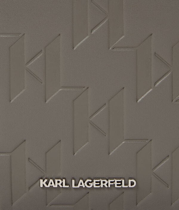 Karl Lagerfeld PORTEFEUILLE EN CUIR K/LOOM À DEUX VOLETS