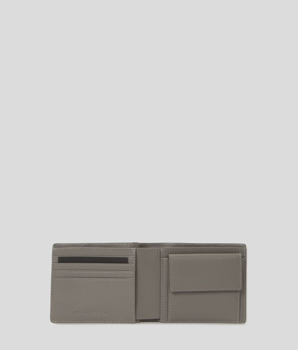 Karl Lagerfeld PORTEFEUILLE EN CUIR K/LOOM À DEUX VOLETS