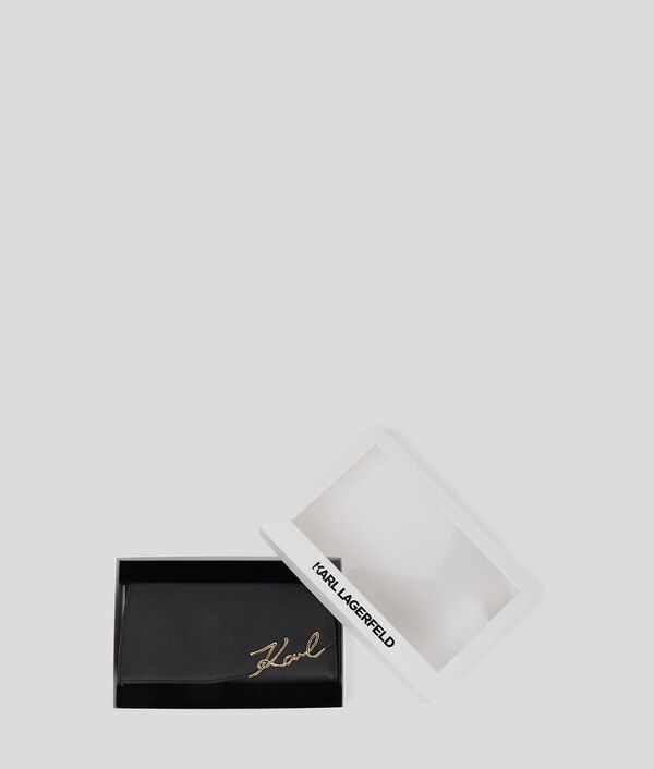 Karl Lagerfeld PORTEUILLE AVEC BANDOULIÈRE K/SIGNATURE
