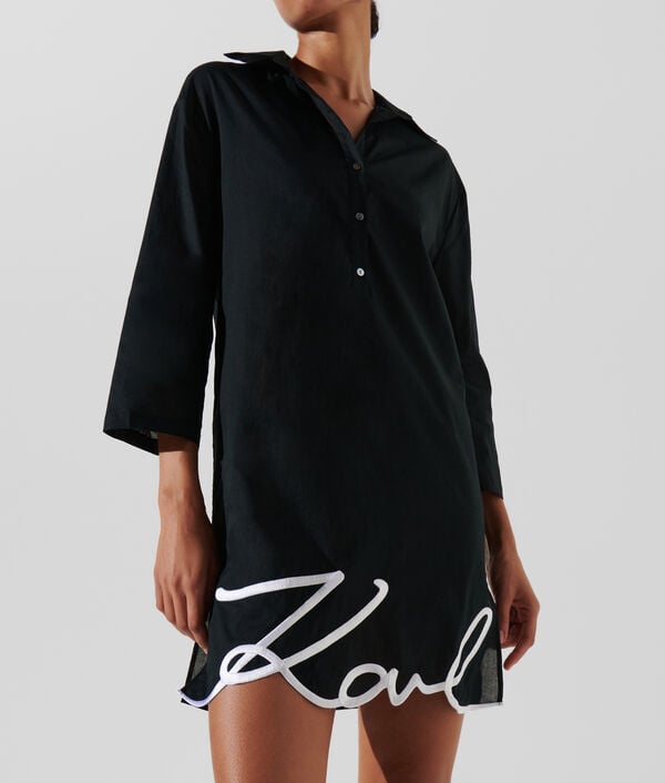 Karl Lagerfeld ROBE CHEMISE DE PLAGE KARL SIGNATURE