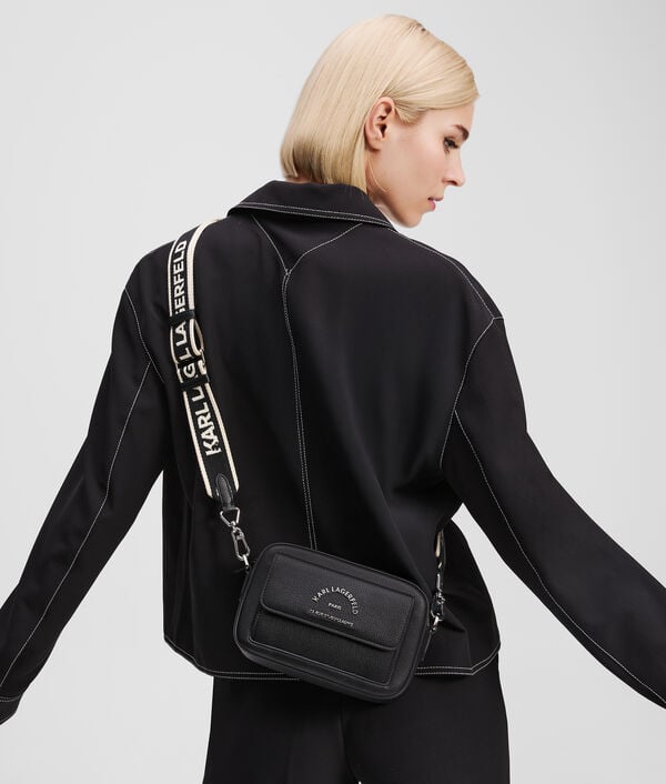 Karl Lagerfeld RUE ST-GUILLAUME METAL CROSSBODY BAG