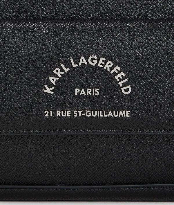Karl Lagerfeld RUE ST-GUILLAUME METAL CROSSBODY BAG