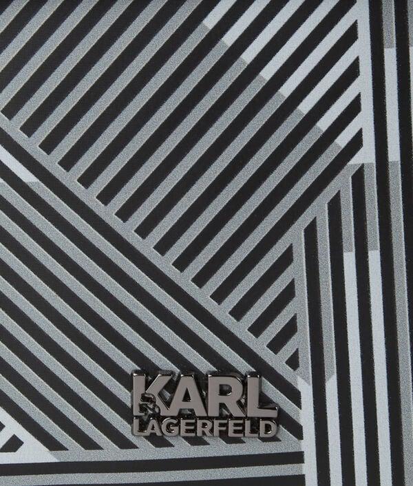 Karl Lagerfeld SAC BANDOULIÈRE À IMPRIMÉ GÉOMÉTRIQUE