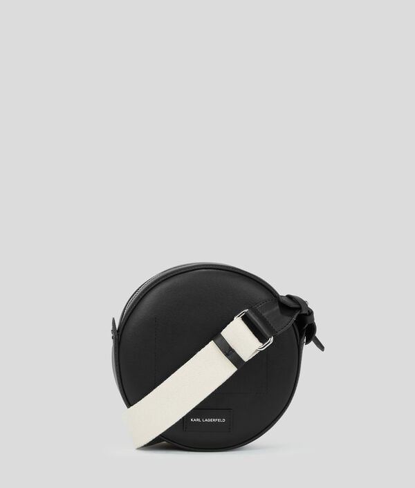 Karl Lagerfeld SAC BANDOULIÈRE CIRCULAIRE AVEC LOGO EN RELIEF K/CIRCLE