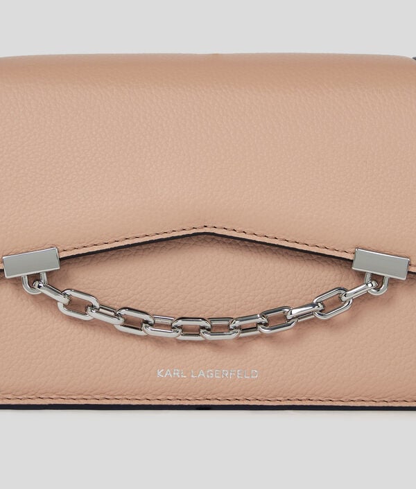 Karl Lagerfeld SAC BANDOULIÈRE EN CUIR GRAINÉ K/SEVEN