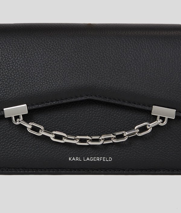 Karl Lagerfeld SAC BANDOULIÈRE EN CUIR GRAINÉ K/SEVEN