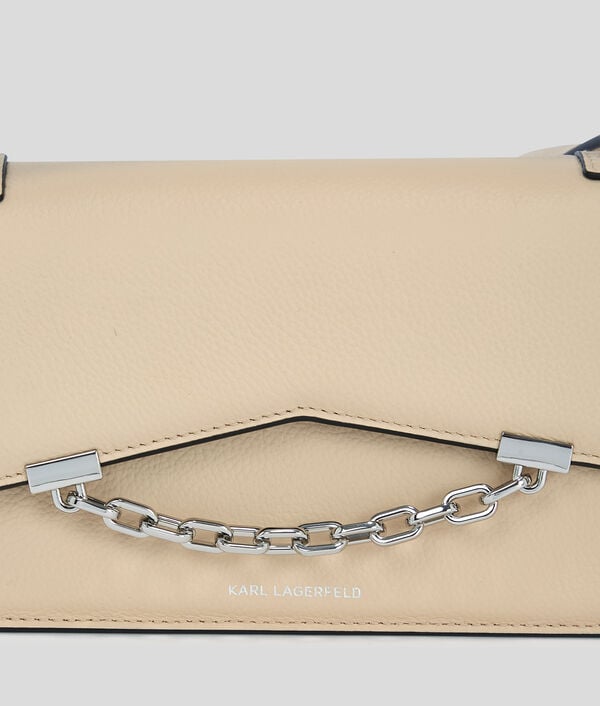 Karl Lagerfeld SAC BANDOULIÈRE EN CUIR GRAINÉ K/SEVEN