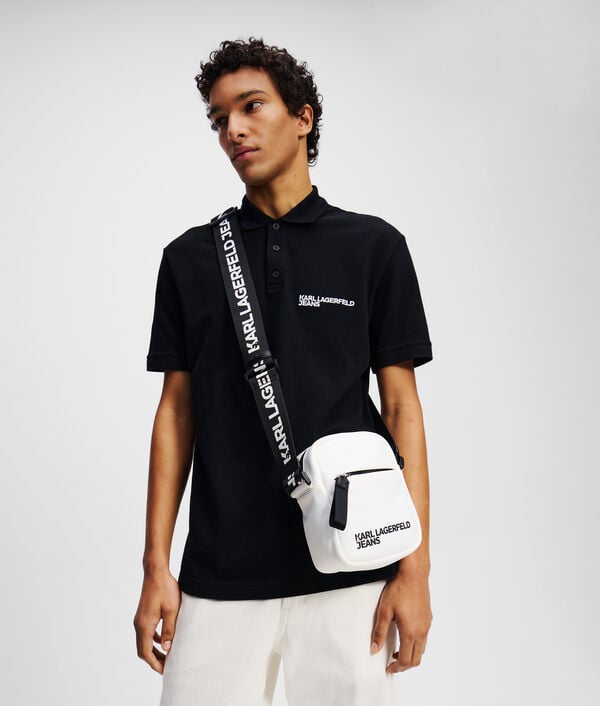 Karl Lagerfeld SAC BANDOULIÈRE EN NYLON AVEC LOGO KLJ