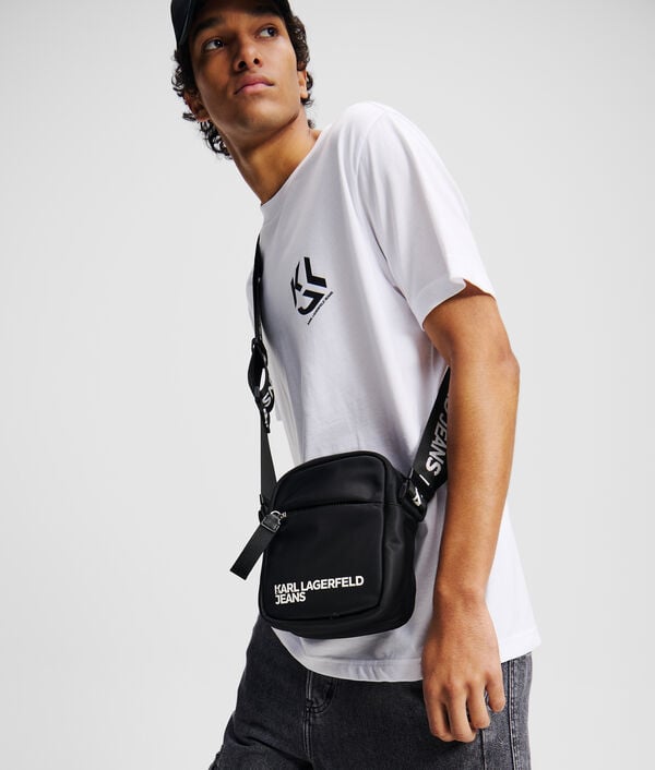 Karl Lagerfeld SAC BANDOULIÈRE EN NYLON AVEC LOGO KLJ