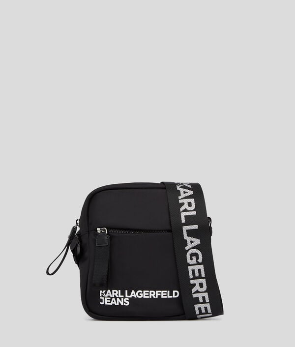 karl lagerfeld SAC BANDOULIÈRE EN NYLON AVEC LOGO KLJ