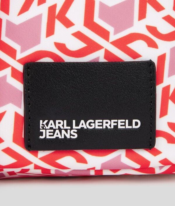 Karl Lagerfeld SAC BANDOULIÈRE FONCTIONNEL EN NYLON MONOGRAM